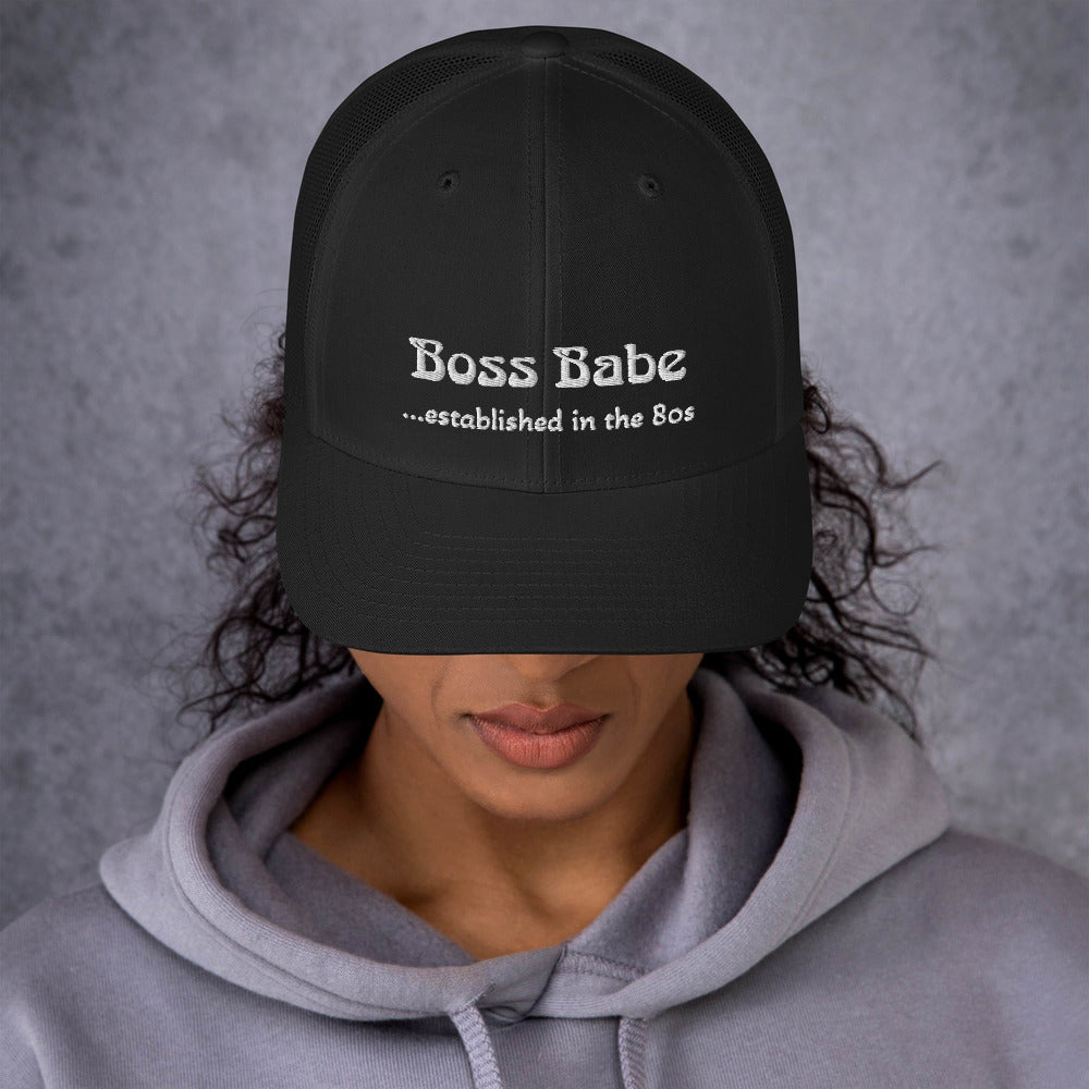 Boss Babe Mesh Trucker Hat