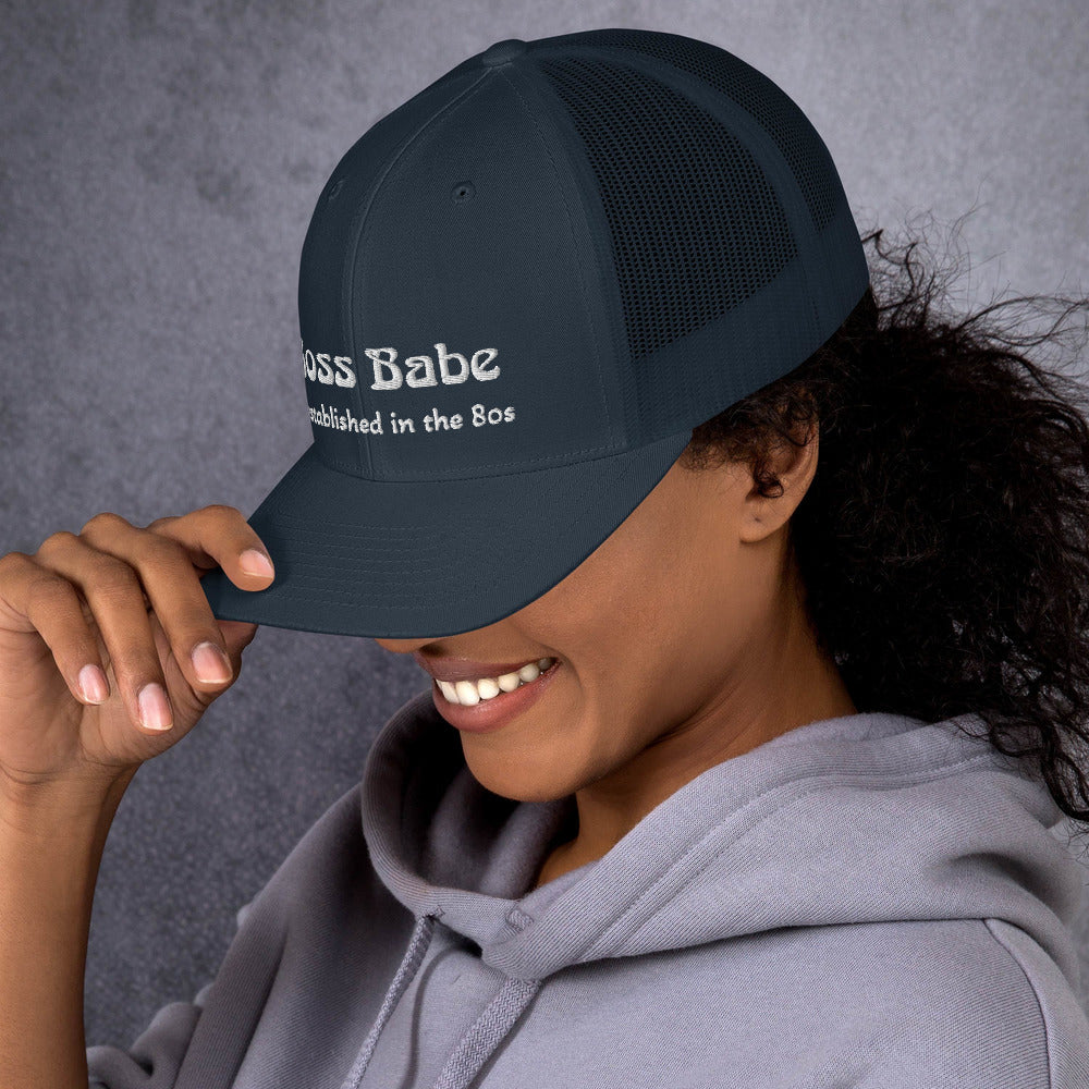 Boss Babe Mesh Trucker Hat