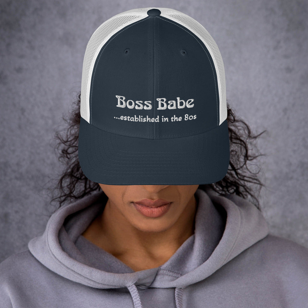 Boss Babe Mesh Trucker Hat