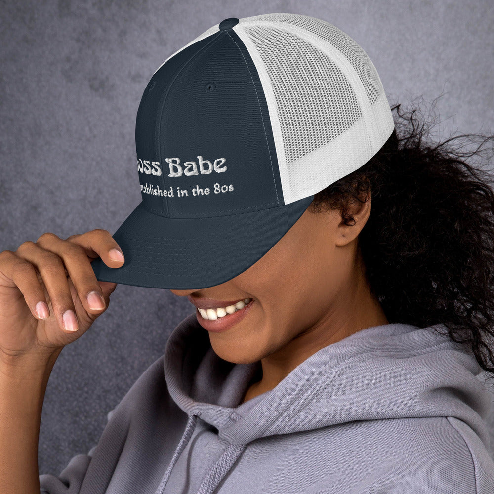 Boss Babe Mesh Trucker Hat